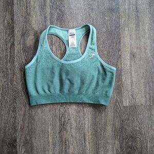 Gymshark Green Ombre Sports Bra